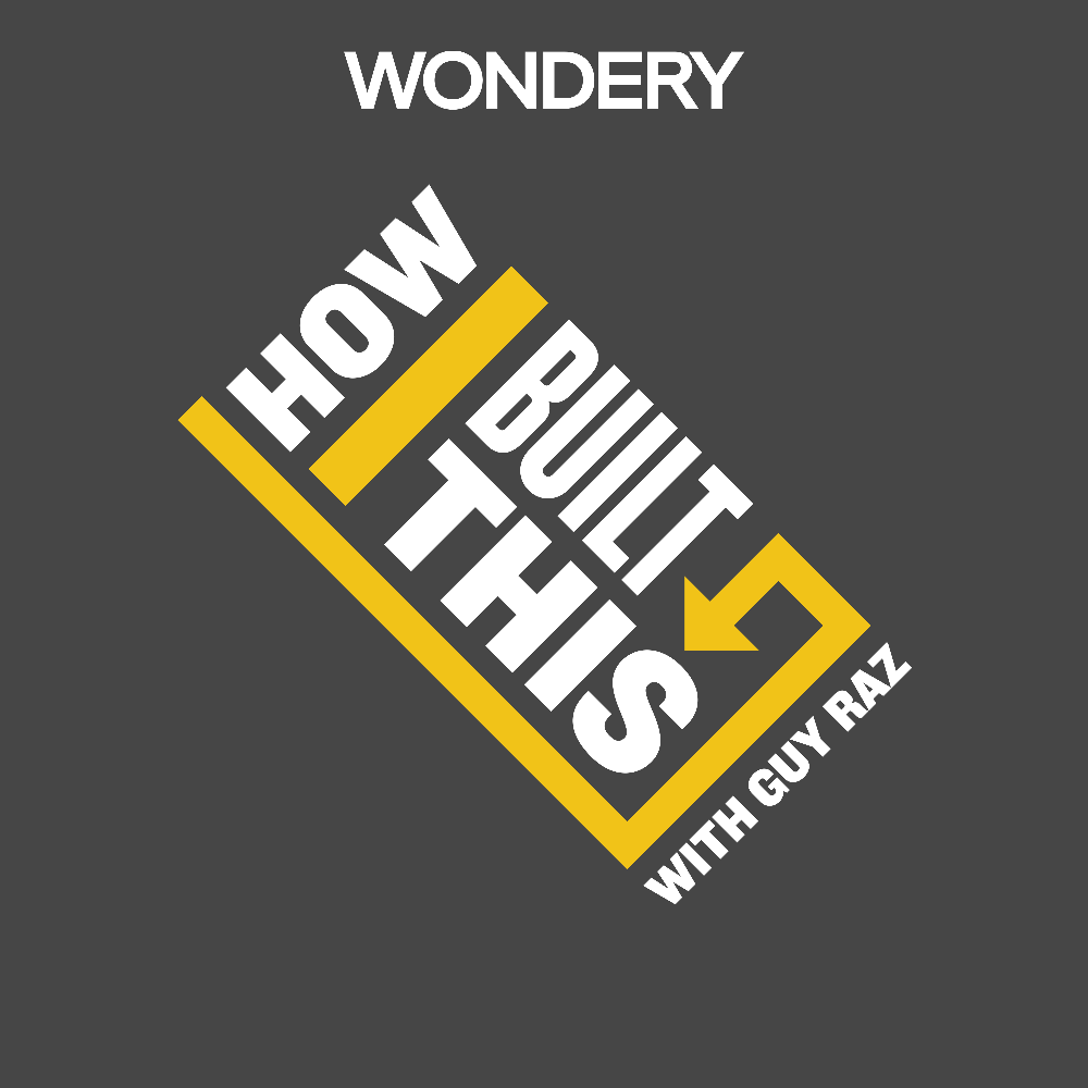 Wondery Logo for How I Built This with Guy Raz Podcast Logo